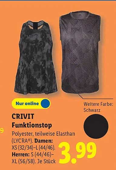 CRIVIT Funktionstop