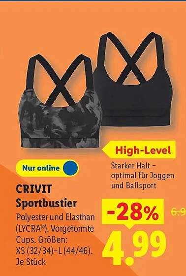 CRIVIT Sportbustier