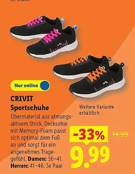 CRIVIT Sportschuhe