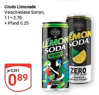 Crodo Limonade