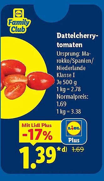 Dattelcherry-tomaten
