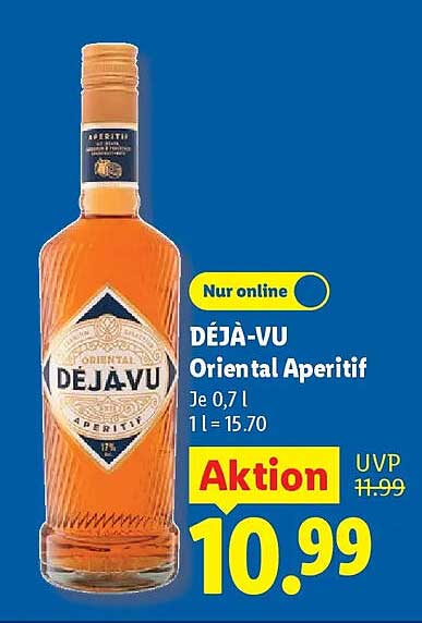 DÉJÀ-VU Oriental Aperitif