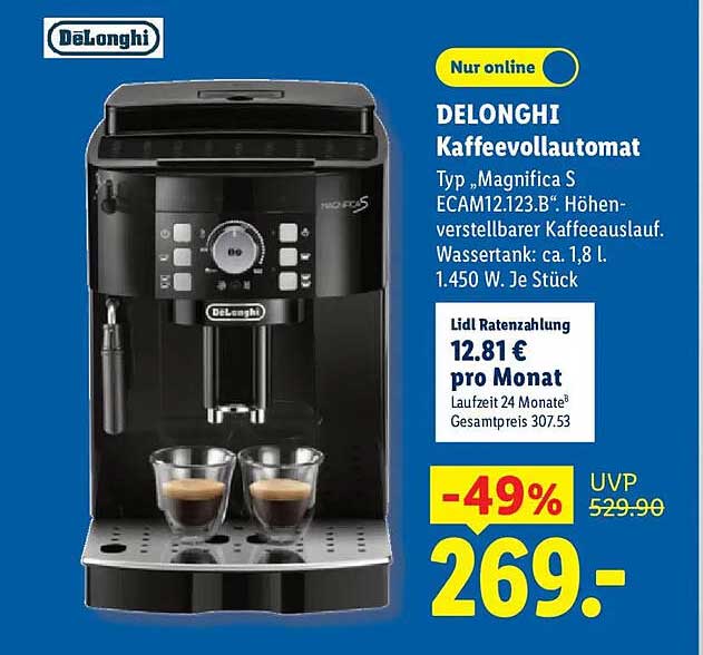 DELONGHI Kaffeevollautomat