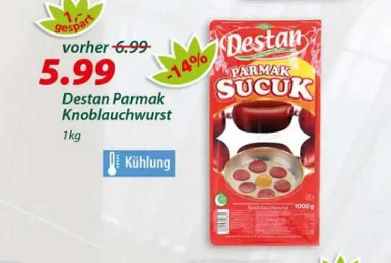 Destan Parmak Knoblauchwurst