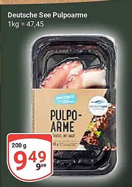 Deutsche See Pulpoarme 1kg = 47,45