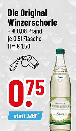 Die Original Winzerschorle
