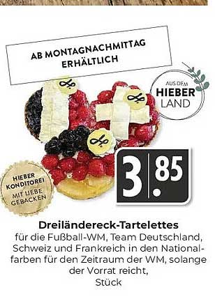 Dreiländereck-Tartelettes