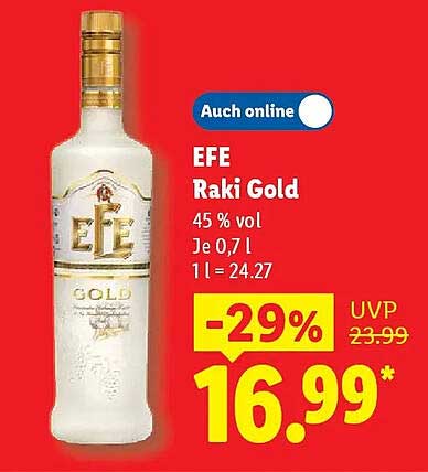 EFE Raki Gold