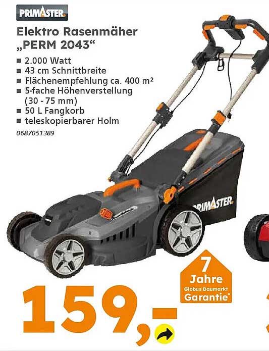Elektro Rasenmäher „PRM 2043“