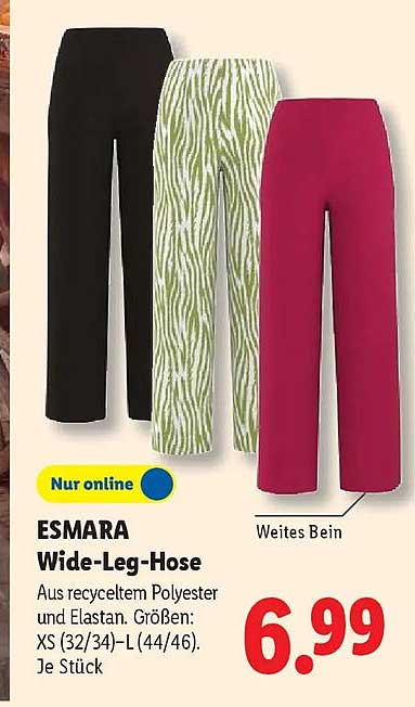 ESMARA Wide-Leg-Hose