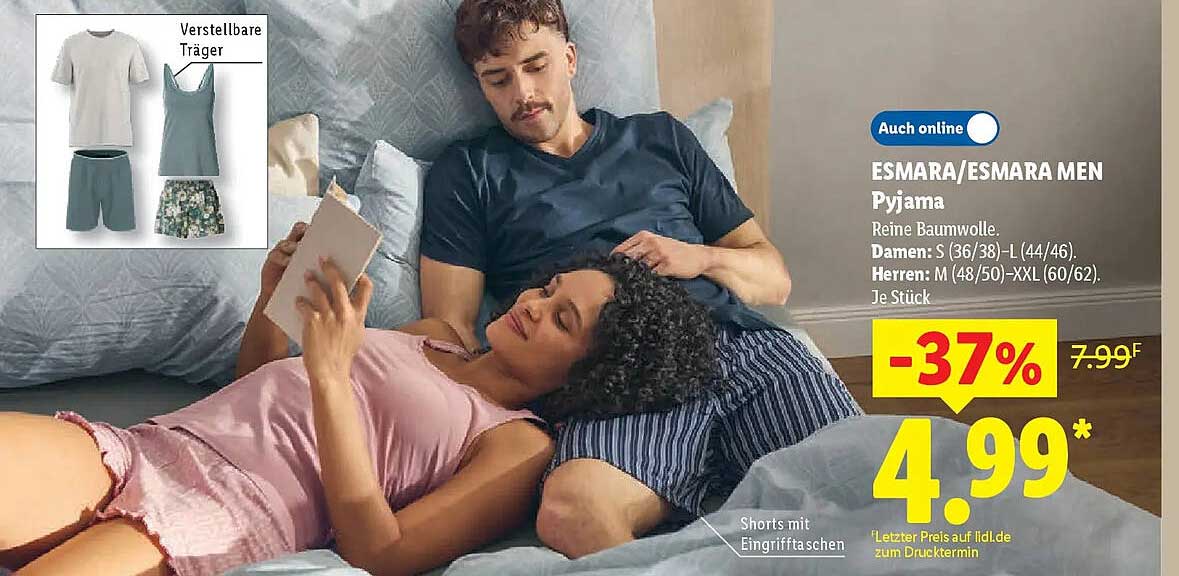 ESMARA/ESMARA MEN Pyjama
