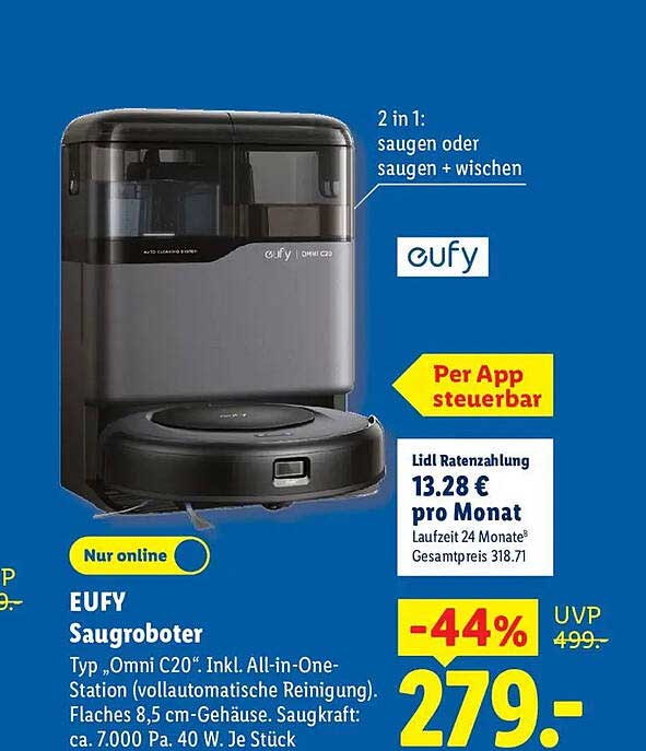 EUFY Saugroboter