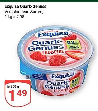 Exquisa Quark-Genuss