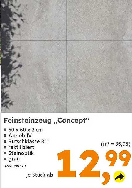 Feinsteinzeug „Concept“