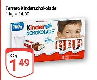 Ferrero Kinderschokolade