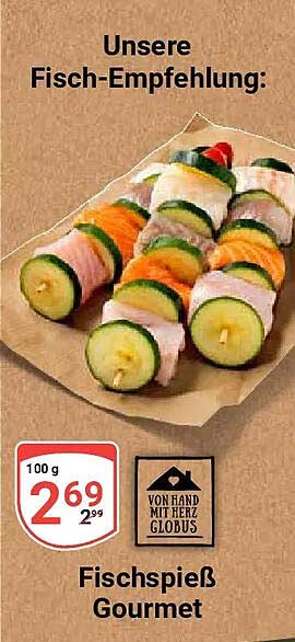 Fischspieß Gourmet