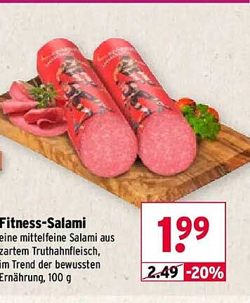Fitness-Salami