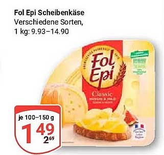 Fol Epi Scheibenkäse