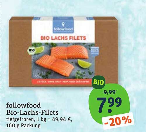 followfood Bio-Lachs-Filets