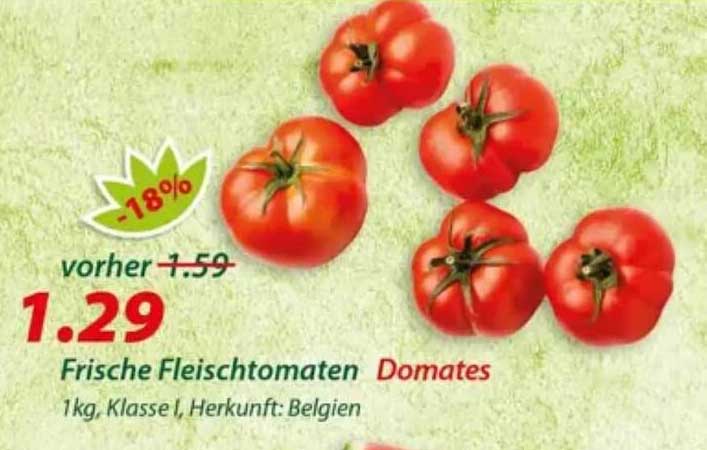 Frische Fleischtomaten Domates