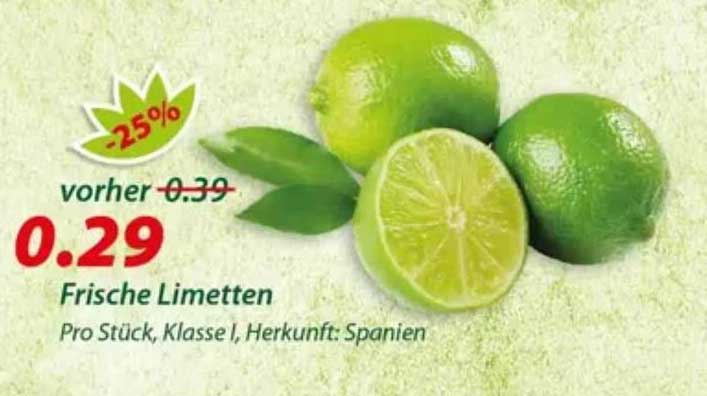 Frische Limetten