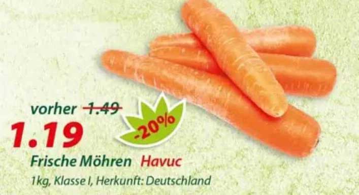 Frische Möhren Havuç