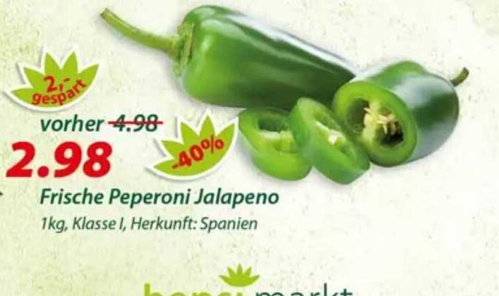Frische Peperoni Jalapeno