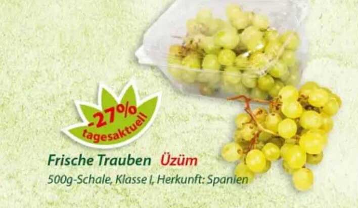 Frische Trauben Üzüm