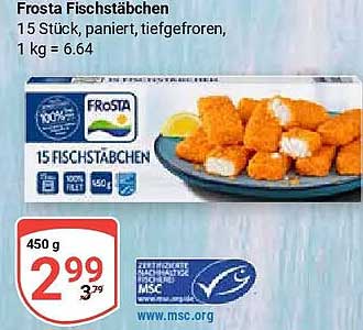 Frosta Fischstäbchen