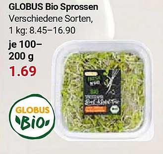 GLOBUS Bio Sprossen