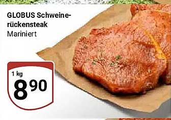 GLOBUS Schweine-rückensteak Mariniert