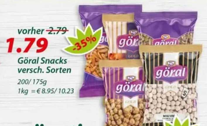 Göral Snacks versch. Sorten