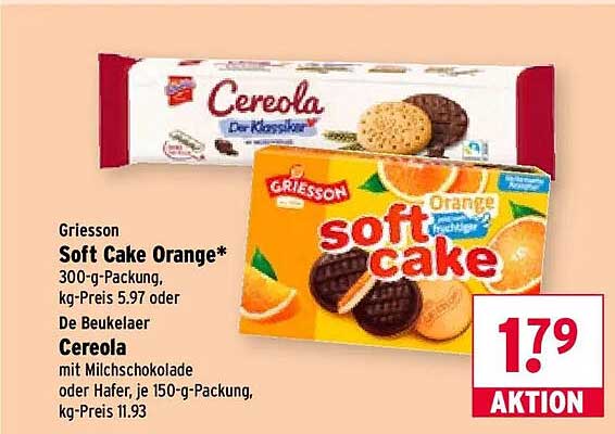 Griesson Soft Cake Orange*