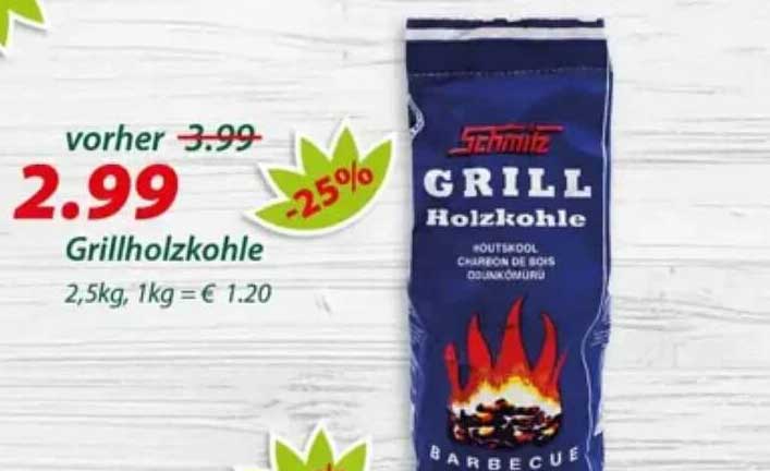 Grillholzkohle
