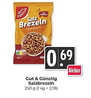 Gut & Günstig Salzbrezeln