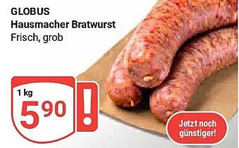 Hausmacher Bratwurst Frisch, grob