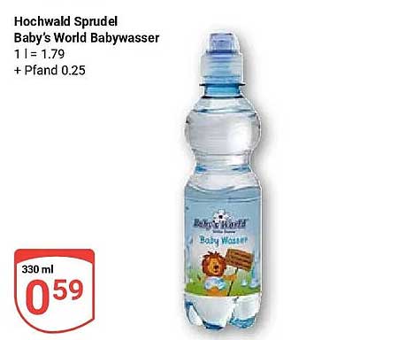 Hochwald Sprudel Baby’s World Babywasser