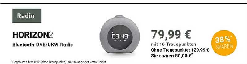 HORIZON2 Bluetooth-DAB/UKW-Radio