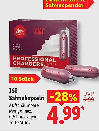 ISI Sahnekapseln
