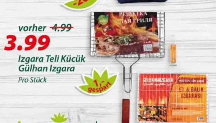 Izgara Teli Küçük Gülhan Izgara Pro Stük