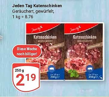 Jeden Tag Katenschinken