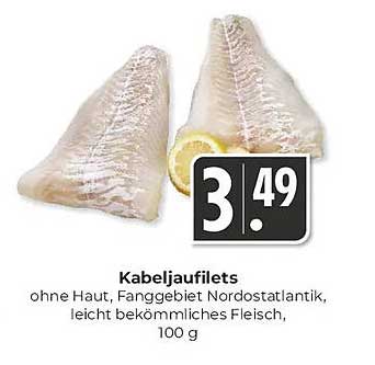 Kabeljaufilets