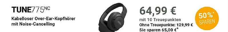 Kabelloser Over-Ear-Kopfhörer mit Noise-Cancelling