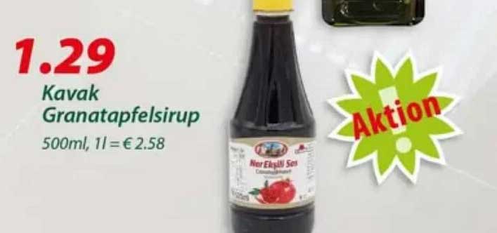 Kavak Granatapfelsirup