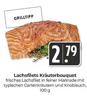 Lachsfilets Kräuterbouquet