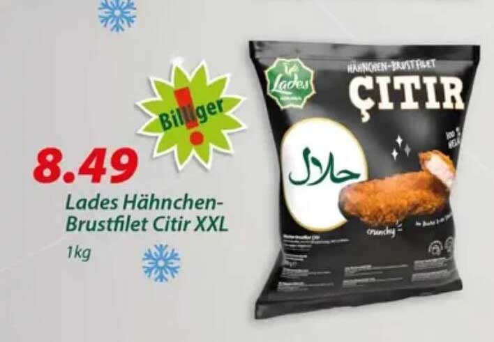 Lades Hähnchen-Brustfilet Citir XXL