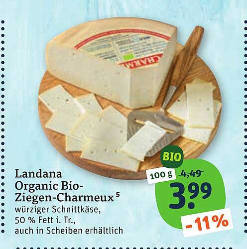 Landana Organic Bio-Ziegen-Charmeux