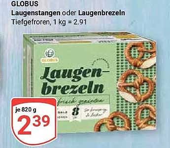 Laugenstangen oder Laugenbrezeln