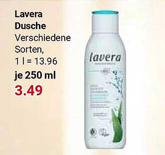 Lavera Dusche Verschiedene Sorten, 1 l = 13.96 je 250 ml