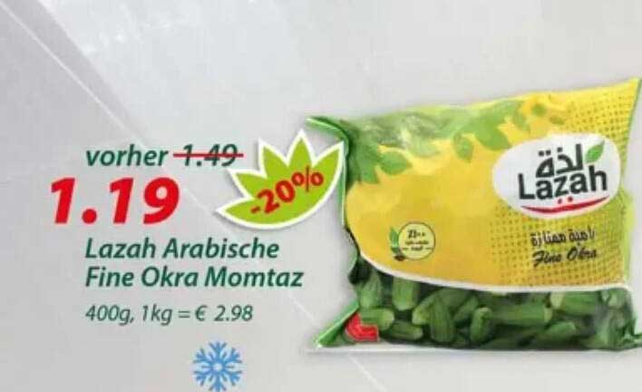 Lazah Arabische Fine Okra Momtaz